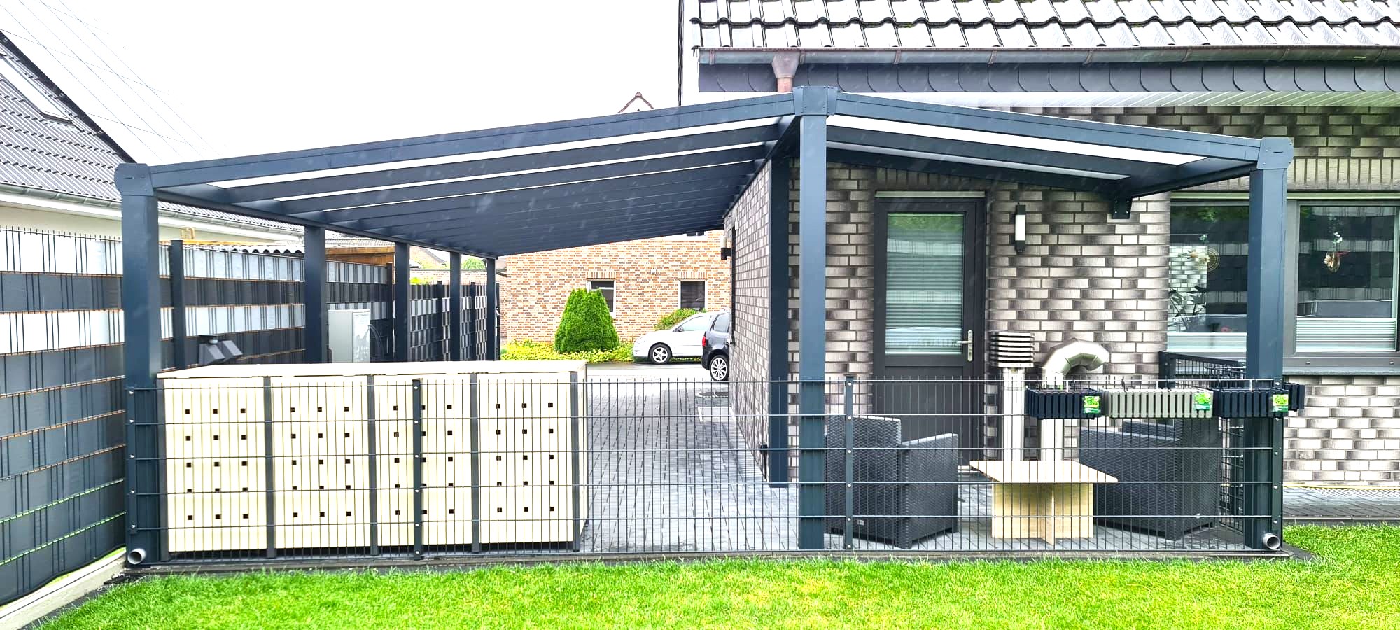 Professionelle Carport-Montage in Limburg durch PA Dächer