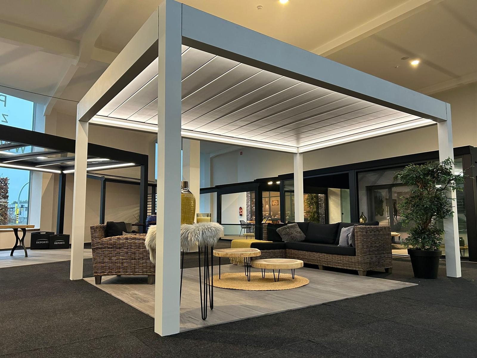 Hochwertiges Lamellendach mit modernem Design