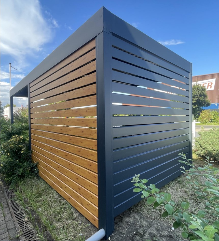 Aluminium-Seitenwände für Terrassenüberdachung