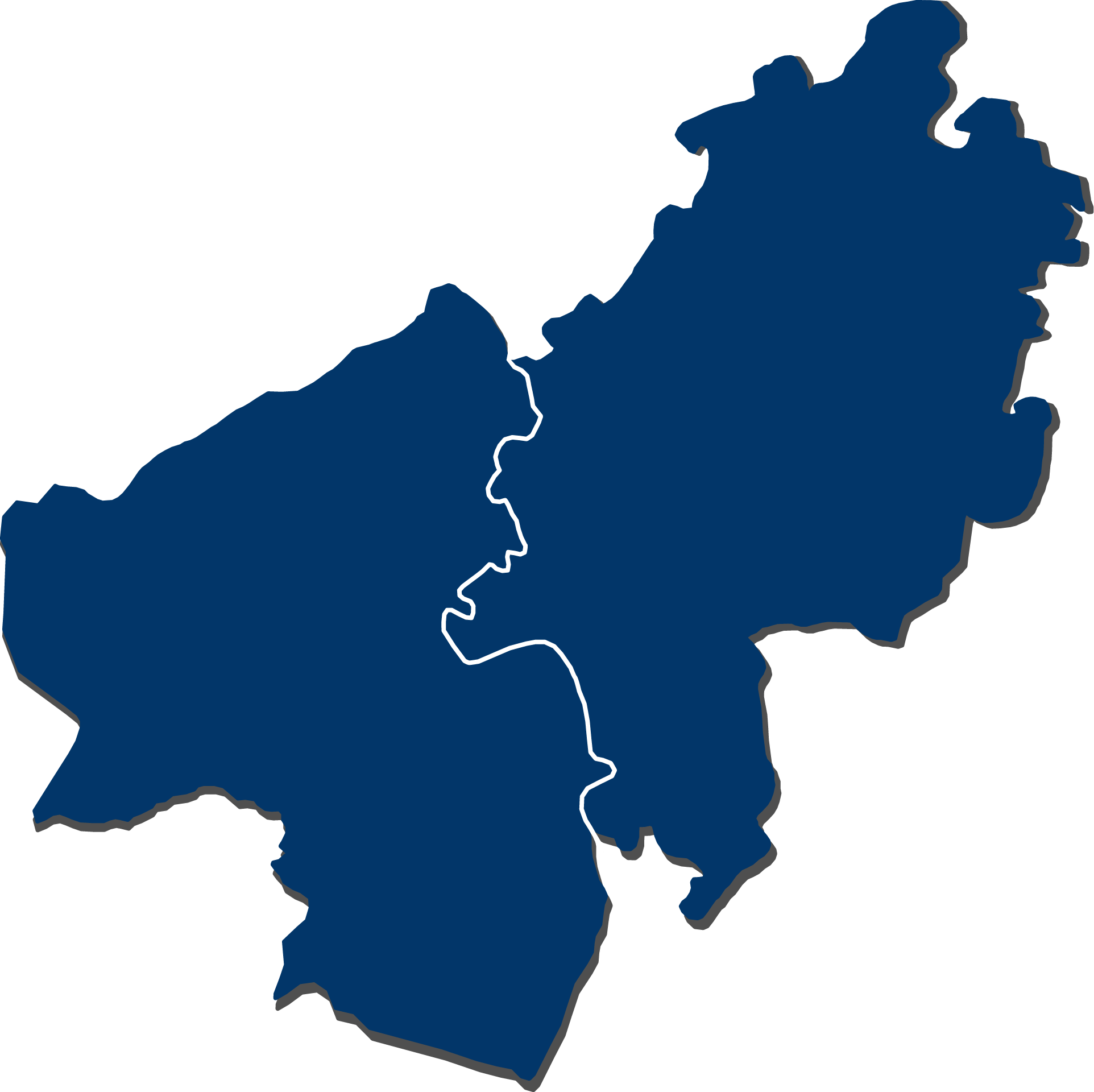 Serviceregion Karte PA-Terrassendächer